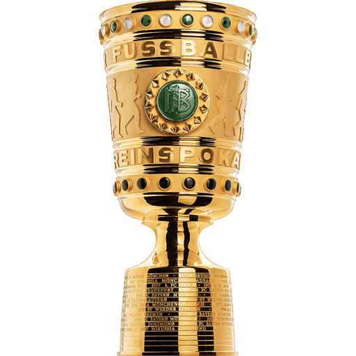 The gold DFB-Pokal trophy