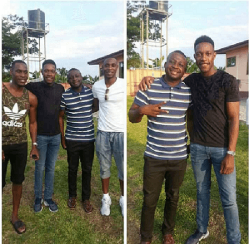 Danny Welbeck visits his extended family home in Nkawie, Ghana
